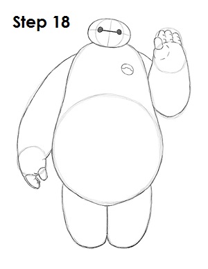 How to Draw Baymax (Big Hero 6)