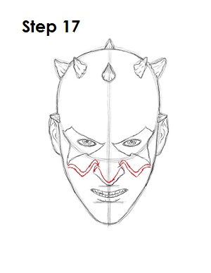 How to Draw Darth Maul