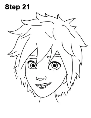 How to Draw Hiro Hamada