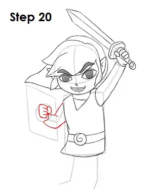 How to Draw Toon Link