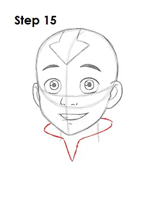 Draw Aang Avatar 15
