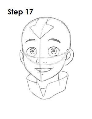 Draw Aang Avatar 17