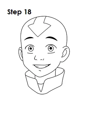 Draw Aang Avatar 18