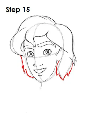 How to Draw Aladdin Step 15