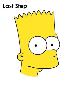 Orasnap Bart Simpson Easy Sad Cartoon Characters Drawings