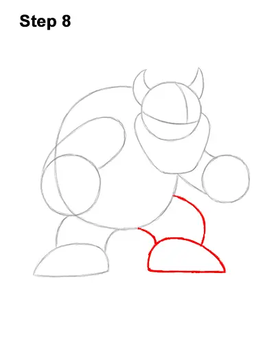 How to Draw Bowser Super Mario Nintendo Full Body 8