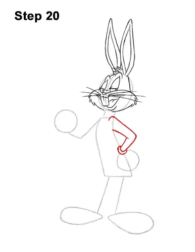 bugs bunny standing