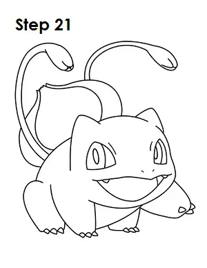 Draw Bulbasaur 21