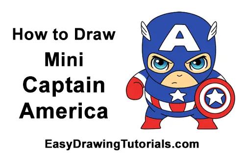 How to Draw Captain America (Mini)