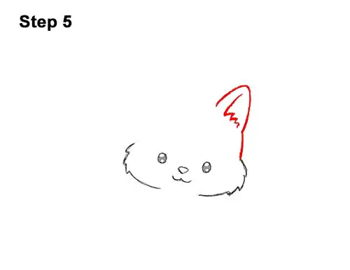 How to Draw Cute Cartoon Cat Kitten Witch Hat Halloween 5