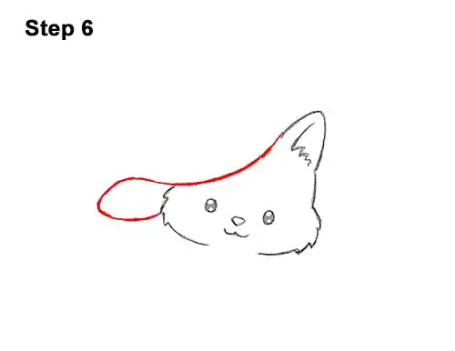 How to Draw Cute Cartoon Cat Kitten Witch Hat Halloween 6