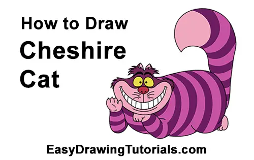 How to Draw Cheshire Cat