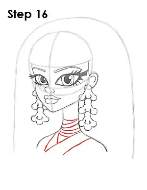 Draw Cleo De Nile 16