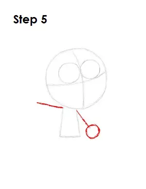 How to Draw Cosmo Step 5