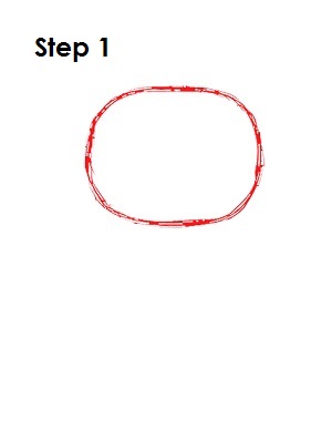 How to Draw Darwin Watterson Step 1