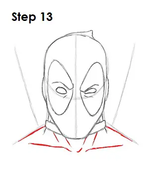 Draw Deadpool Marvel 13