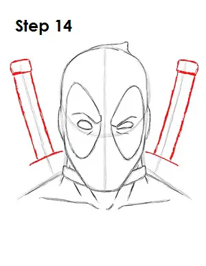 Draw Deadpool Marvel 14