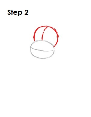 How to Draw Diddy Kong Step 2