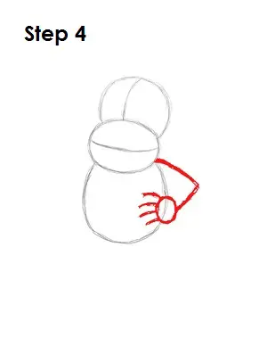 How to Draw Diddy Kong Step 4