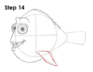 Draw Dory Nemo 14