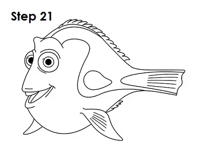 Draw Dory Nemo 21