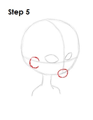 How to Draw Draculaura Step 5