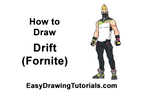 How to Draw Drift Skin Fortnite Season 5 Battle Royale