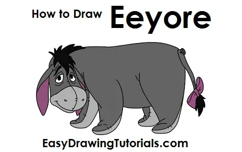 How to Draw Eeyore