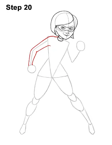 How to Draw Elastigirl Helen Parr Incredibles 20