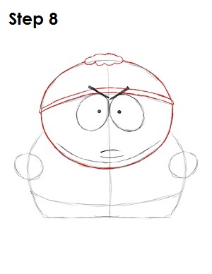Draw Eric Cartman Step 8
