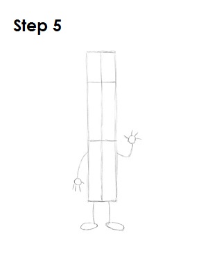 Draw Ferb Step 5