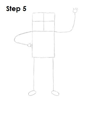How to Draw Finn Step 5