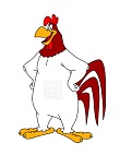 How to Draw a Foghorn Leghorn Rooster Looney Tunes Merrie Melodies