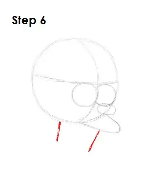 How to Draw Fry Step 6