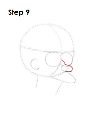 How to Draw Fry Step 9