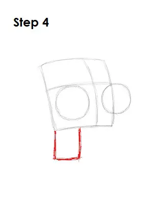 How to Draw GIR Step 4