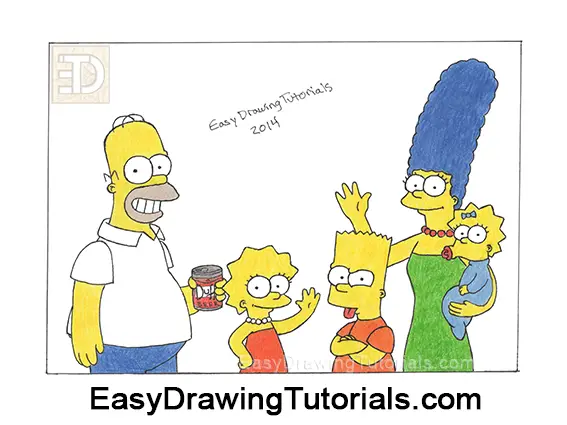 The Simpsons Drawing Giveaway