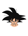 How to Draw Goku Dragon Ball Z Head