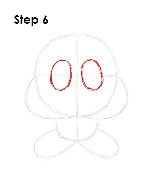 How to Draw Goomba Step 6