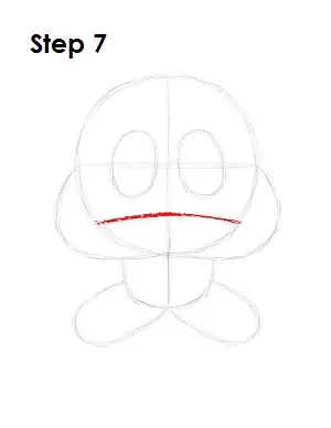 How to Draw Goomba Step 7