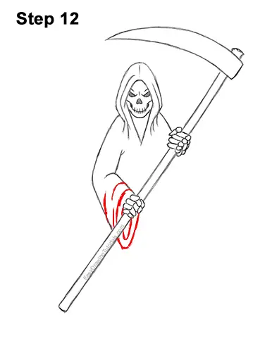 How To Draw The Grim Reaper Video Step By Step Pictures