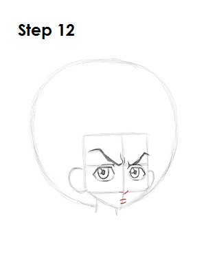 How to Draw Huey Boondocks Step 12