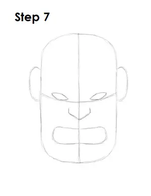 Draw the Hulk Step 7