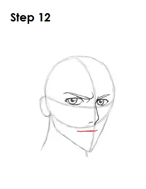  Draw Ichigo Step 12