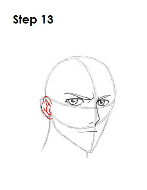  Draw Ichigo Step 13