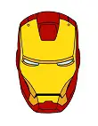 How to Draw Iron Man Helmet Avengers Marvel