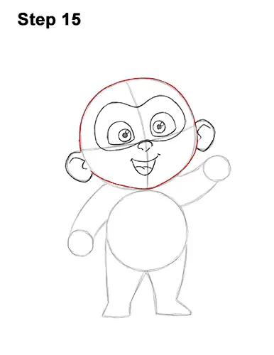 How to Draw Jack Jack Cute Baby Incredibles 15
