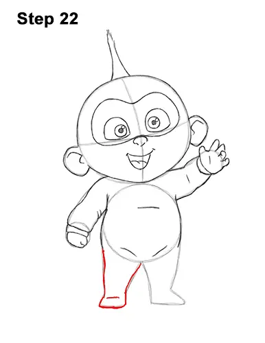 How to Draw Jack Jack Cute Baby Incredibles 22