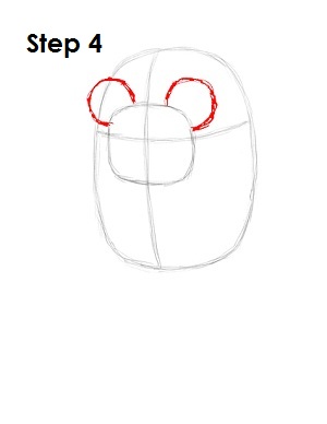 Draw Jake Adventure Time Step 4