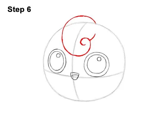 How to Draw Cute Jigglypuff Pokemon 6